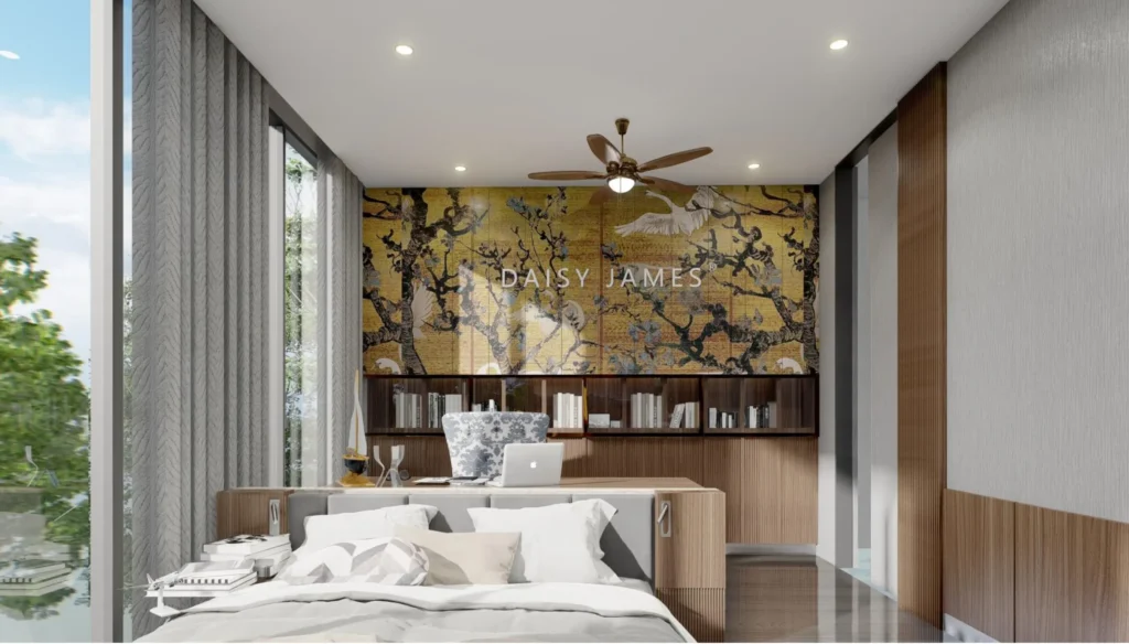 Interior design for master bedroom TRT RESIDENCE
